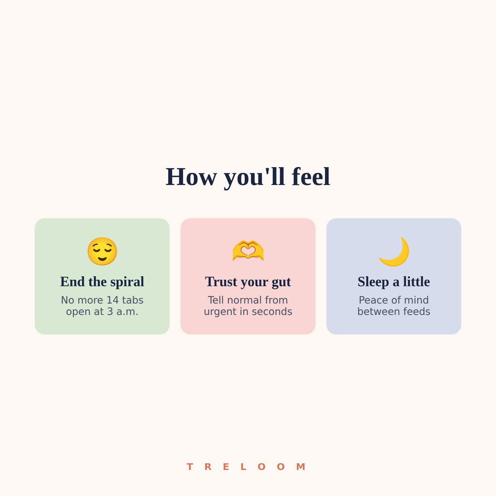 Benefits of the Signs Your Newborn Is Sick guide — calm, structured guidance for worried new parents