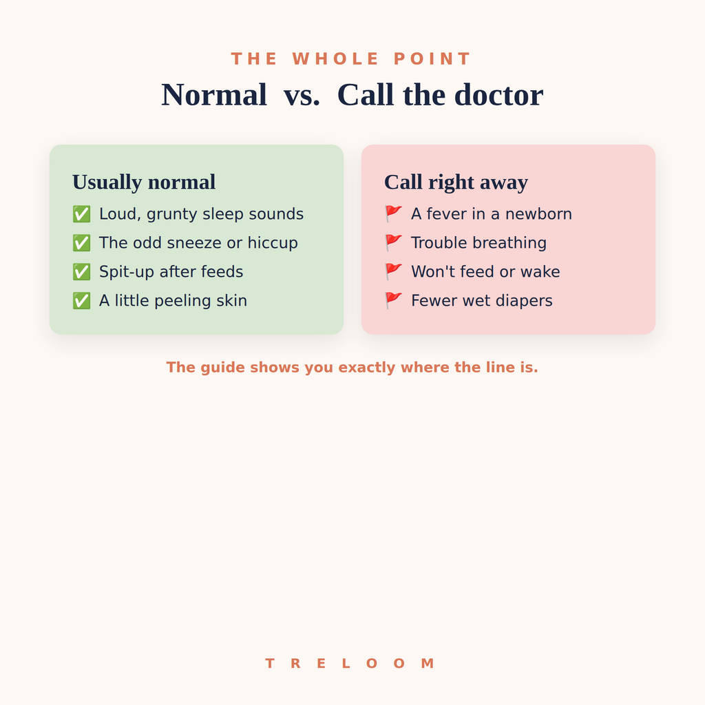 What makes this newborn guide different — checklist-based, written for tired eyes at 3 a.m.