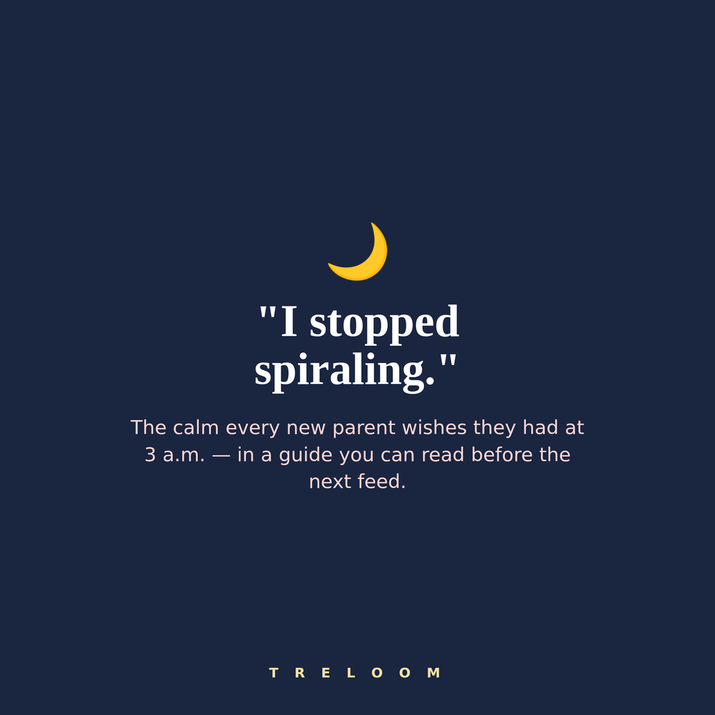 Reassurance panel — this guide supports a parent's judgment and never replaces medical care
