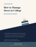 How to Manage Stress in College: The Stress Budget System for Students