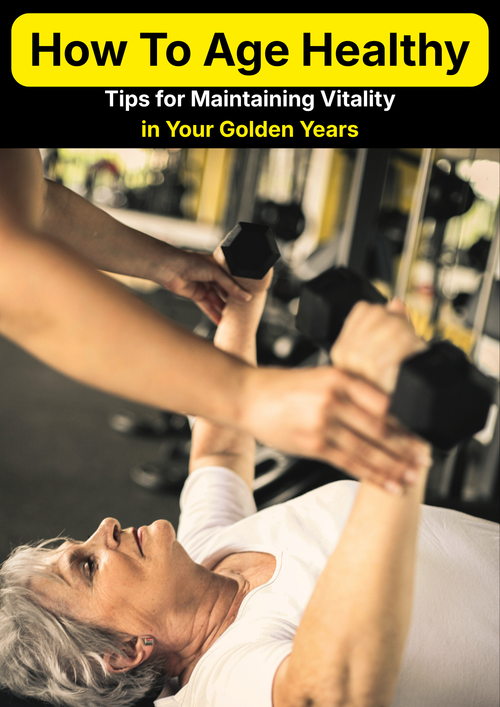 Cover of How To Age Healthy, a Treloom PDF guide to healthy aging habits
