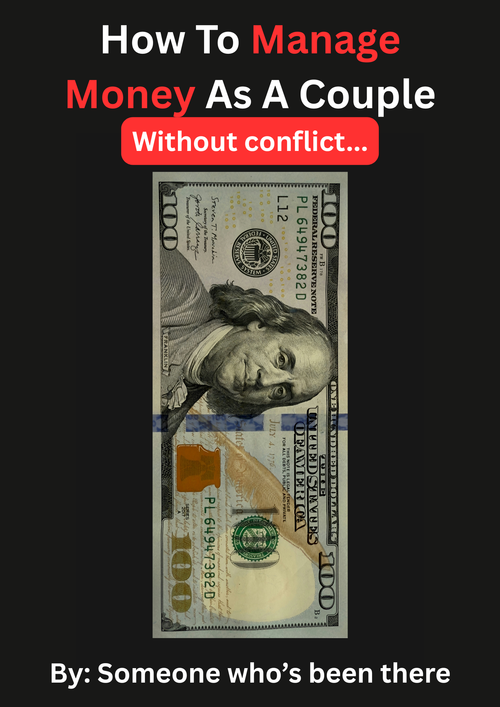 Cover of How To Manage Money As A Couple Without Conflict, a Treloom PDF finance guide for couples