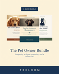 The Pet Owner Bundle: 3 Dog & Cat Care Guides