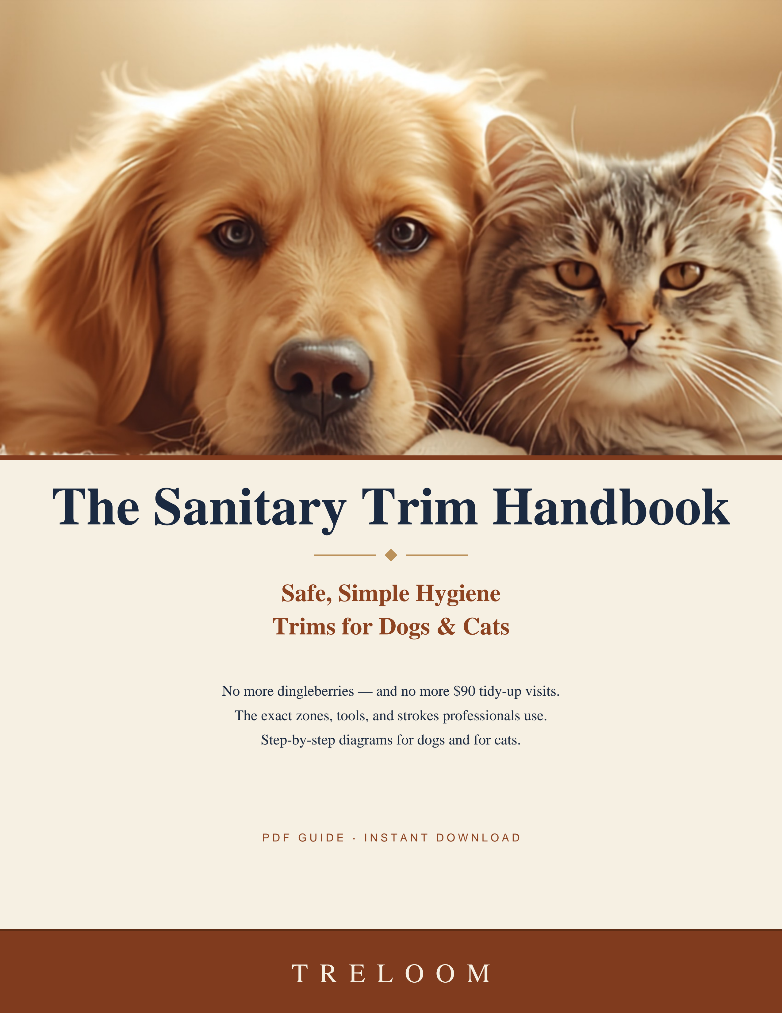 The Sanitary Trim Handbook: Safe, Simple Hygiene Trims for Dogs & Cats