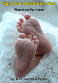 Cover of Signs Your Newborn Is Sick, a Treloom PDF guide for new parents